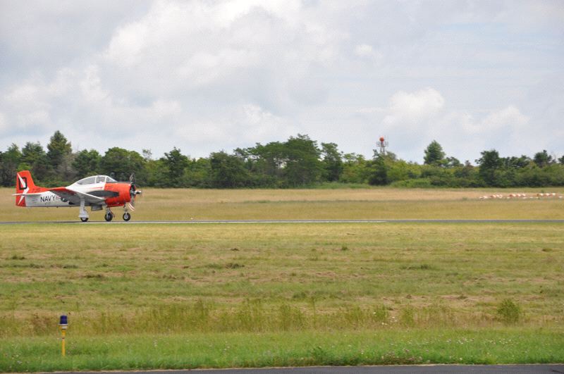 A "Wings & Wheels" event was held at Ingalls Field near Hot Springs