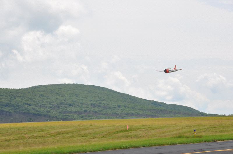 A "Wings & Wheels" event was held at Ingalls Field near Hot Springs