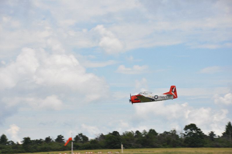 A "Wings & Wheels" event was held at Ingalls Field near Hot Springs