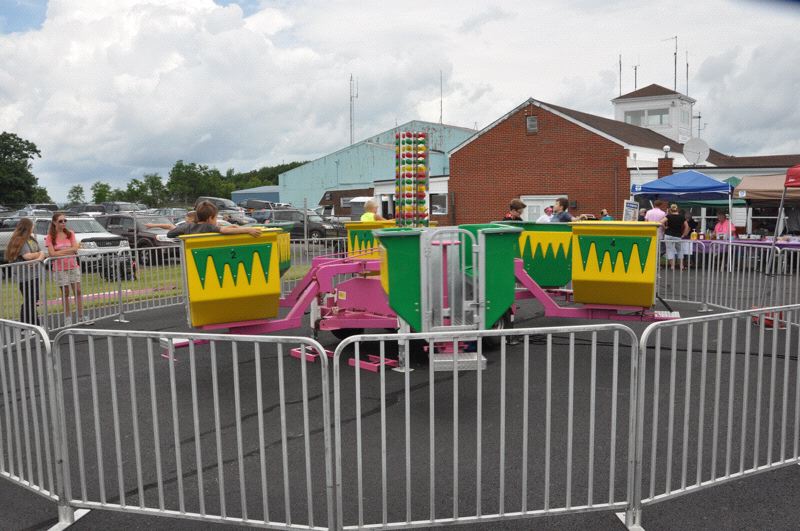A "Wings & Wheels" event was held at Ingalls Field near Hot Springs
