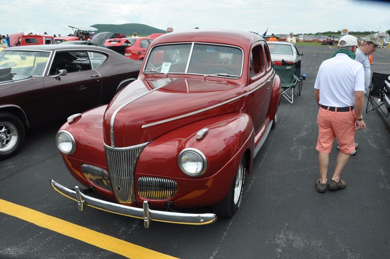 A "Wings & Wheels" event was held at Ingalls Field near Hot Springs